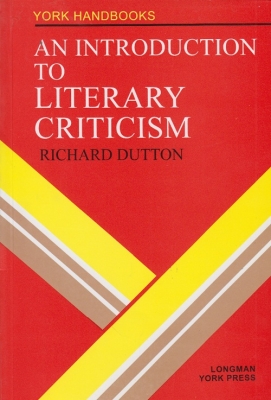 AN INTRODUCTION TO LITERARY CRITICISM