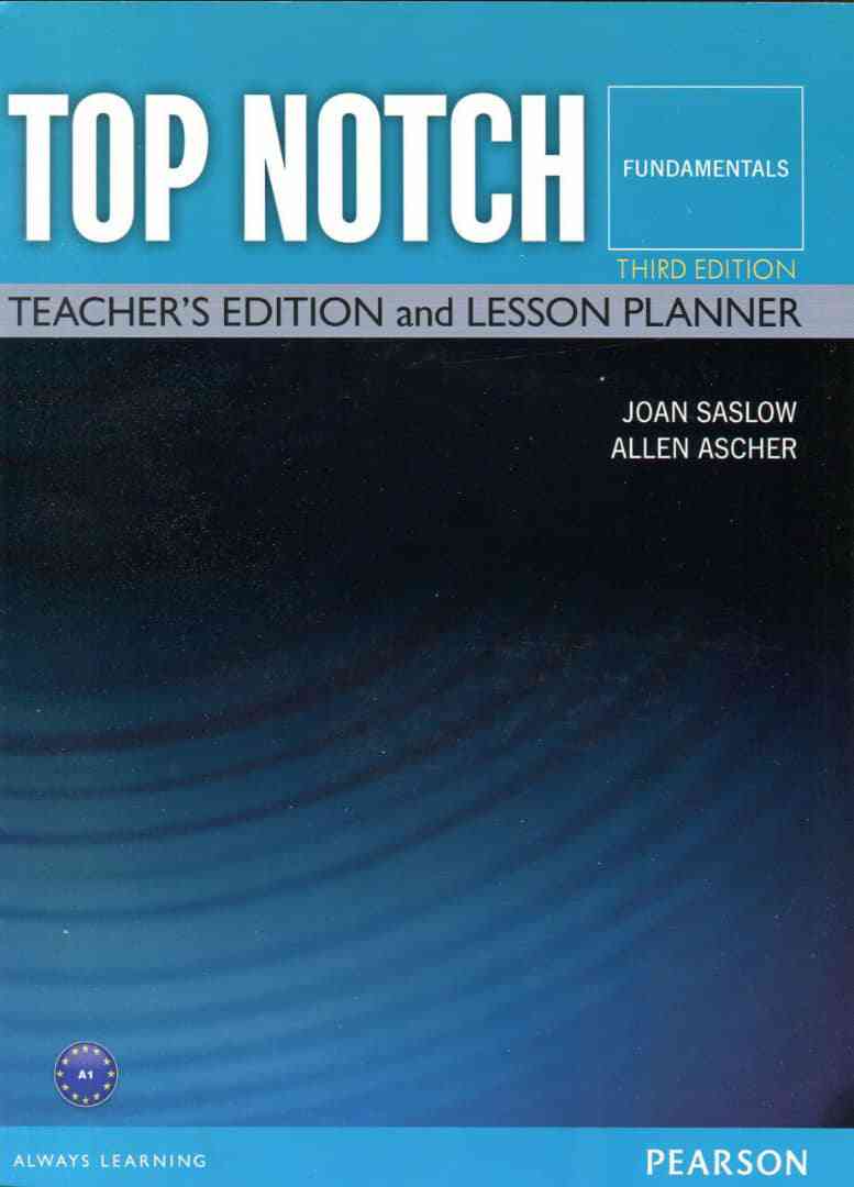 Top Notch 3rd Fundamentals Teachers book+DVD