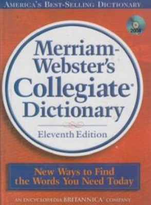 Websters collrgiate dictionary