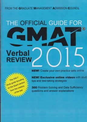 THE OFFICIAL GUIDE FOR GMAT 2015