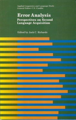 ERROR ANALYSIS PERSPECTIVES ON SECOND LANGUAGE ACQUISITION