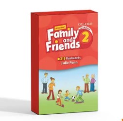 فلش کارت  American Family and friends 2 2nd edition