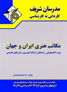 مکاتب هنری ایران و جهان کاردانی به کارشناسی مدرسان شریف