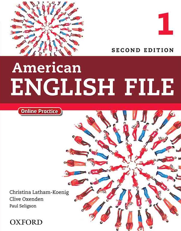 American English File 2nd 1 SB+WB+2CD+DVD