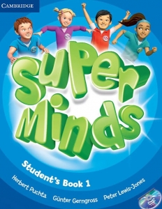 Super Minds 1 SB+WB+CD+DVD
