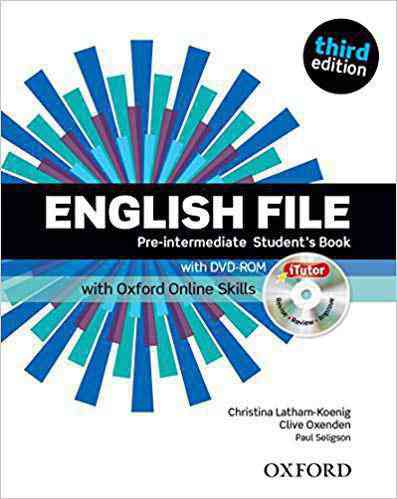 English File Pre-intermediate 3rd 
