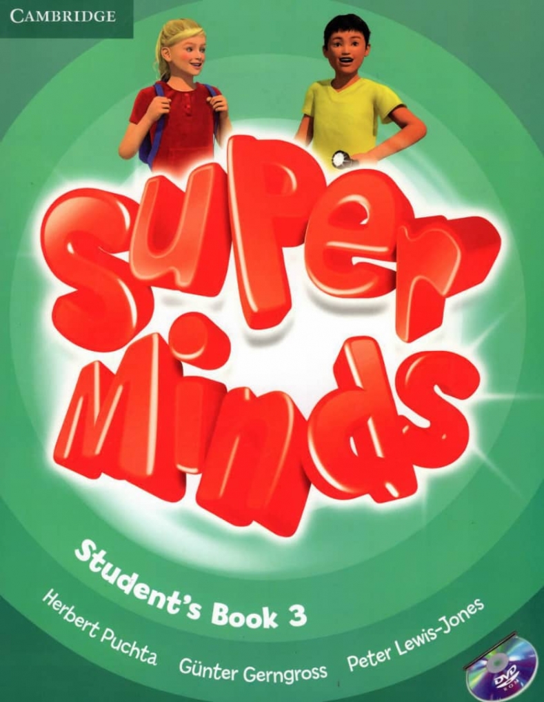 Super Minds 3 SB+WB+CD+DVD