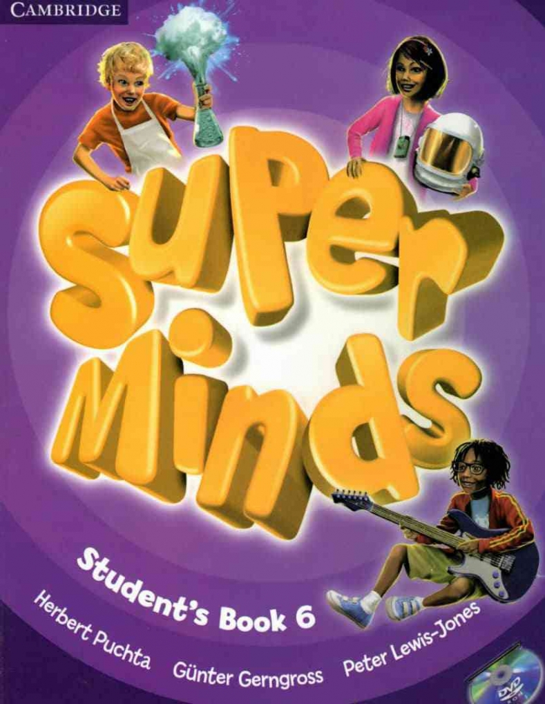 Super Minds 6 SB+WB+CD+DVD